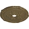 Ekena Millwork Attica with Rose Medallion (Canopies up to 4 1/2"), 26"OD x 3 3/4"ID x 1 1/2"P, Mississippi Mud CM26ATMMF - alternate 3